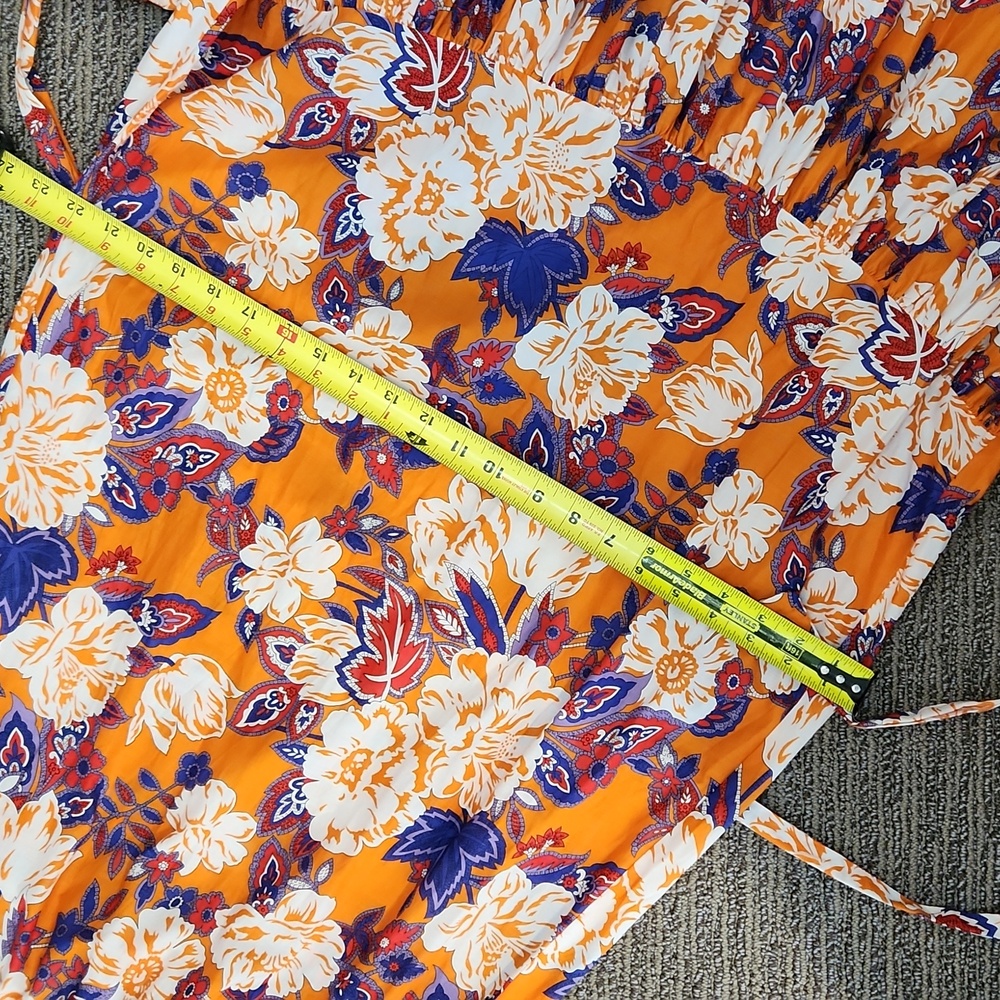Emme Marella Floral Maxi Dress Size 2 - Picture 3 of 16